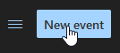 New event button New event button