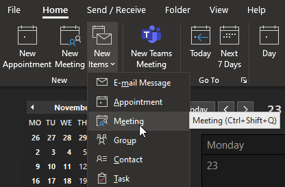 New Meeting New Meeting